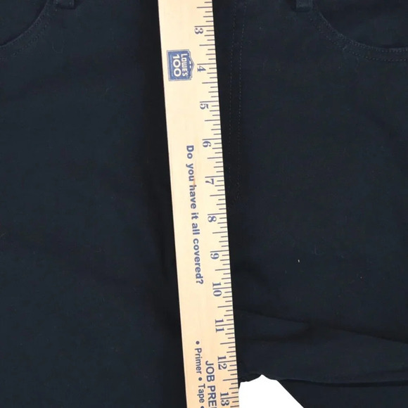 EMERSON FRY || Women's Organic Cotton Black Wide Leg High Waters Pants Sz M (28) - Picture 8 of 9